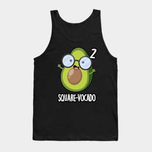 Square-vocado Funny Avocado Puns Tank Top